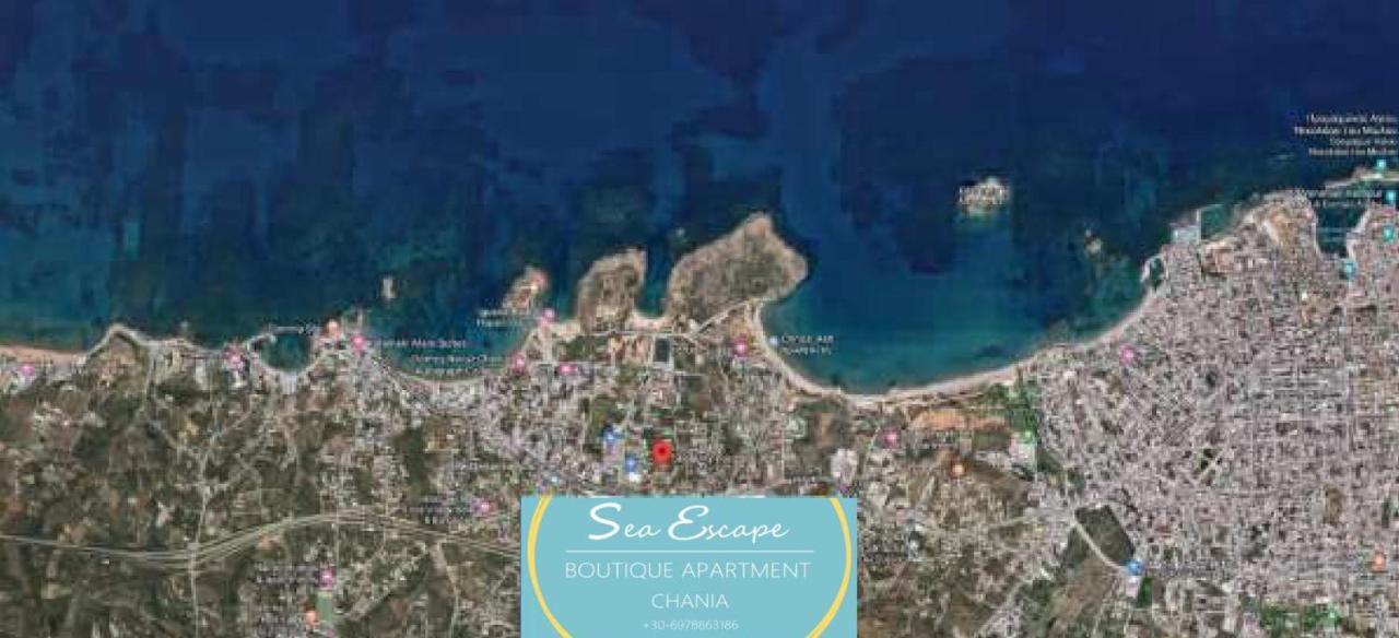 New Sea Escape Boutique Apt-Agii Aposto Li Beach Chania  Exterior photo